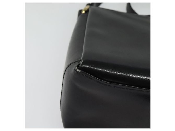 Borsa a Spalla in Pelle Nera e Oro Auth ep10445 di GUCCI Nero D'oro - vista 10