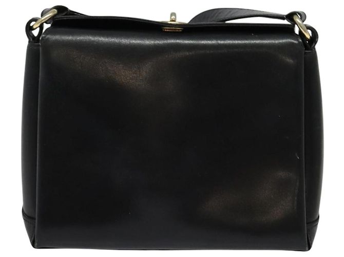 Borsa a Spalla in Pelle Nera e Oro Auth ep10445 di GUCCI Nero D'oro - vista 2