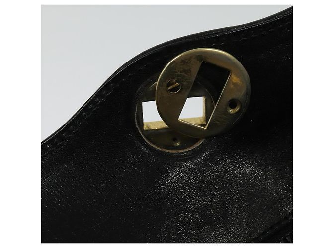 Borsa a Spalla in Pelle Nera e Oro Auth ep10445 di GUCCI Nero D'oro - vista 21
