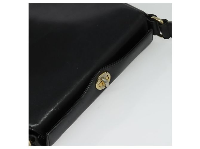 Borsa a Spalla in Pelle Nera e Oro Auth ep10445 di GUCCI Nero D'oro - vista 6