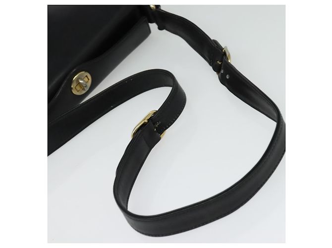 Borsa a Spalla in Pelle Nera e Oro Auth ep10445 di GUCCI Nero D'oro - vista 7