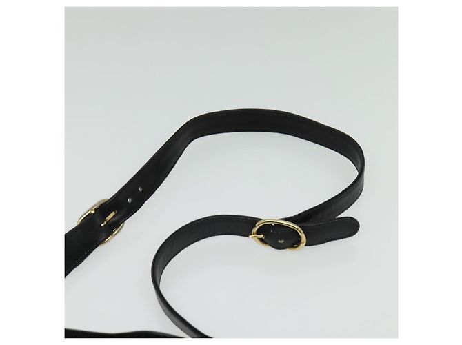 Borsa a Spalla in Pelle Nera e Oro Auth ep10445 di GUCCI Nero D'oro - vista 8