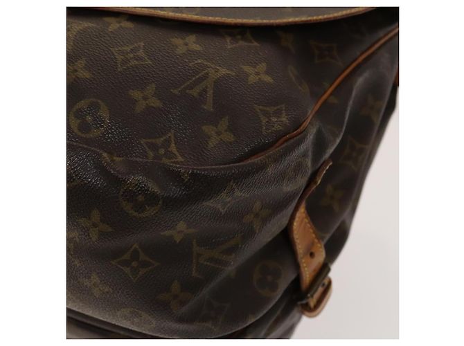 LOUIS VUITTON Borsa a Spalla Monogram Saumur 35 M42254 LV Auth 135031 Monogramma - vista 12