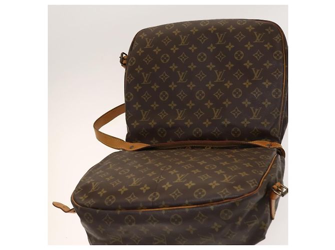LOUIS VUITTON Borsa a Spalla Monogram Saumur 35 M42254 LV Auth 135031 Monogramma - vista 16