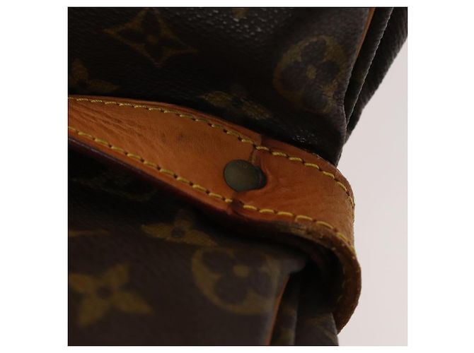 LOUIS VUITTON Borsa a Spalla Monogram Saumur 35 M42254 LV Auth 135031 Monogramma - vista 17