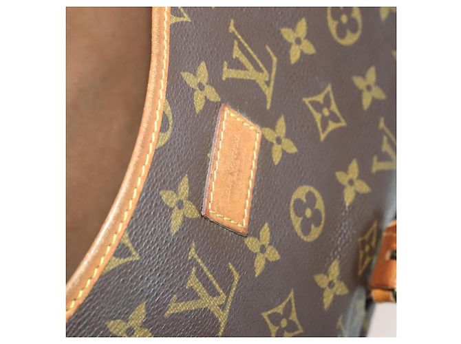 LOUIS VUITTON Borsa a Spalla Monogram Saumur 35 M42254 LV Auth 135031 Monogramma - vista 19