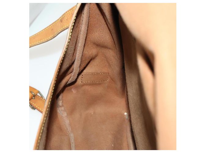 LOUIS VUITTON Borsa a Spalla Monogram Saumur 35 M42254 LV Auth 135031 Monogramma - vista 23