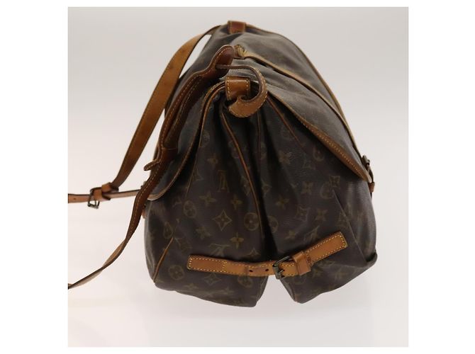 LOUIS VUITTON Borsa a Spalla Monogram Saumur 35 M42254 LV Auth 135031 Monogramma - vista 4