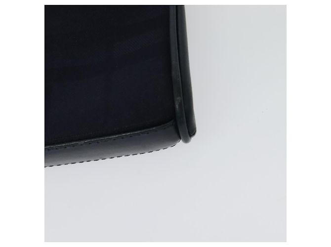 Autre Marque Borsa a Spalla Burberrys in Tela Blu Navy e Oro Auth SW1499 D'oro - vista 13