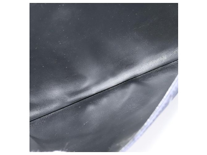 Autre Marque Borsa a Spalla Burberrys in Tela Blu Navy e Oro Auth SW1499 D'oro - vista 19