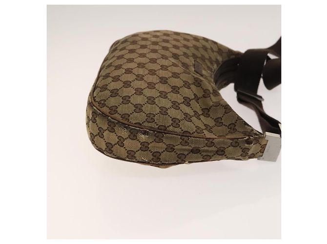 Borsa a Spalla GUCCI GG Canvas GG Plus Supreme PVC 3Set Beige Auth ti3417 - vista 18