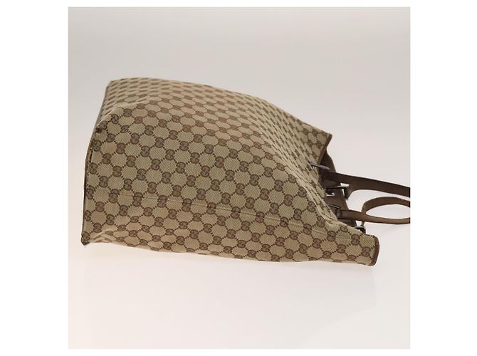 Borsa a Spalla GUCCI GG Canvas GG Plus Supreme PVC 3Set Beige Auth ti3417 - vista 4
