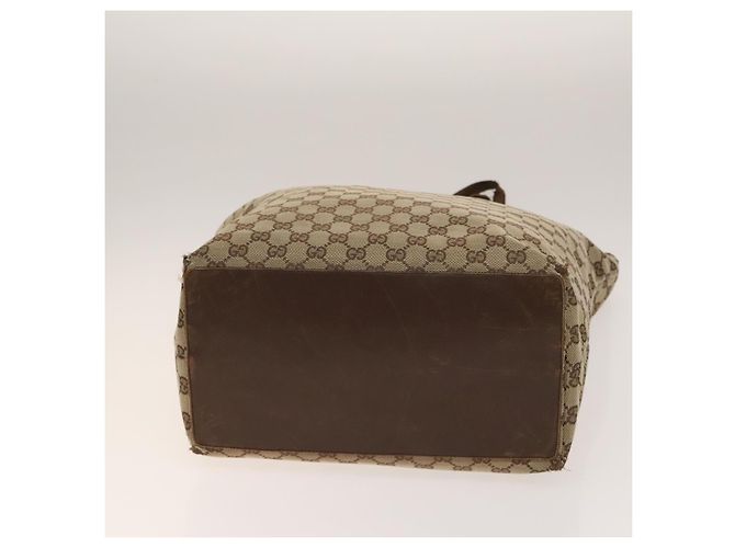 Borsa a Spalla GUCCI GG Canvas GG Plus Supreme PVC 3Set Beige Auth ti3417 - vista 6
