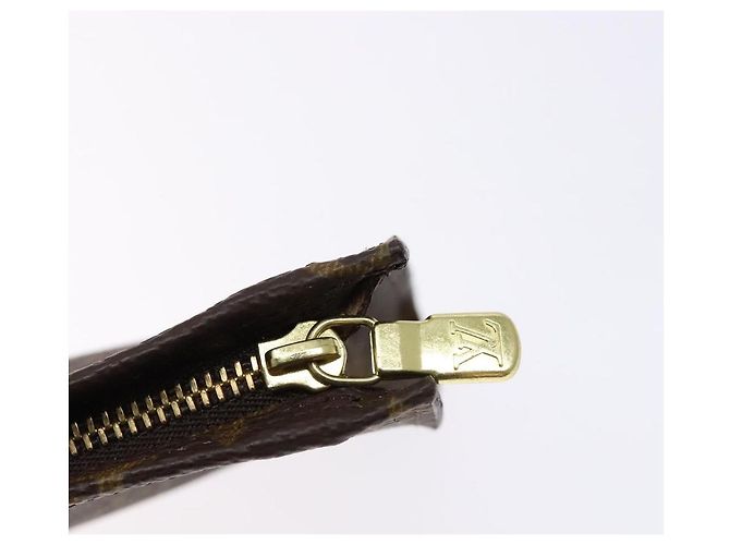 Bucket LOUIS VUITTON Monogramma Secchiello PM Pochette Accessorio LV Auth sw1447 - vista 13