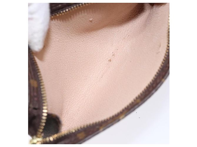 Bucket LOUIS VUITTON Monogramma Secchiello PM Pochette Accessorio LV Auth sw1447 - vista 14