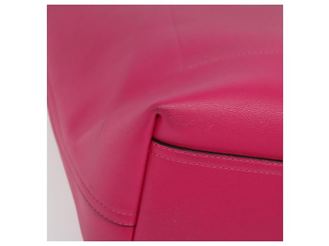 Borsa Tote in pelle rosa MARNI Auth gh503 - vista 12