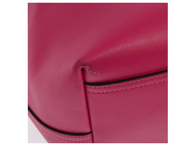 Borsa Tote in pelle rosa MARNI Auth gh503 - vista 14