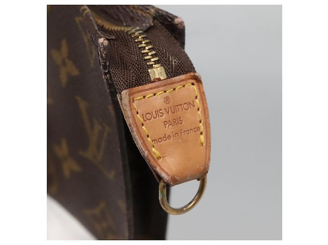 Bucket LOUIS VUITTON Monogramma Secchiello GM Pochette Accessorio LV Auth 138295 - vista 12