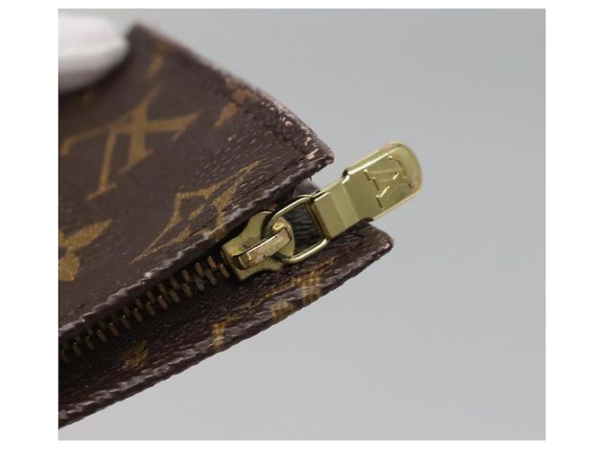 Bucket LOUIS VUITTON Monogramma Secchiello GM Pochette Accessorio LV Auth 138295 - vista 13