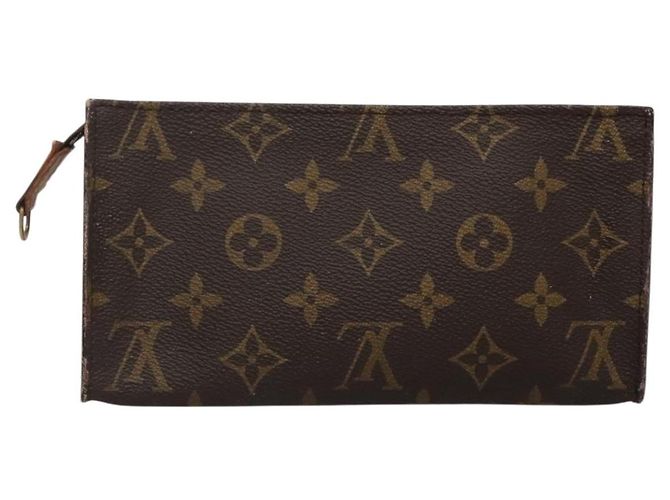 Bucket LOUIS VUITTON Monogramma Secchiello GM Pochette Accessorio LV Auth 138295 - vista 3