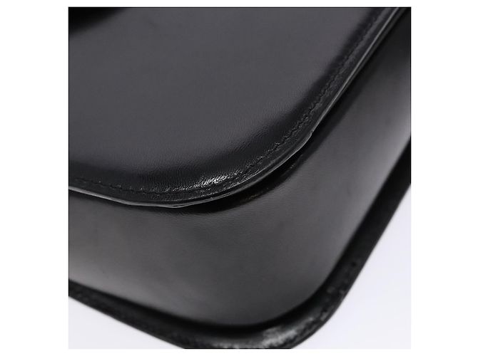 BALLY Borsa a mano in pelle nera e oro Auth gh533 Nero D'oro - vista 11