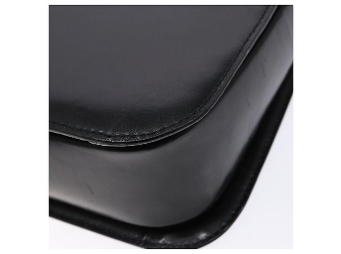 BALLY Borsa a mano in pelle nera e oro Auth gh533 Nero D'oro - vista 12