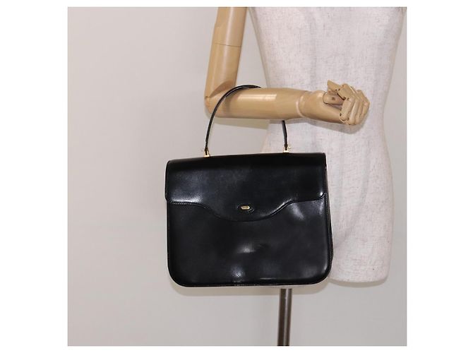 BALLY Borsa a mano in pelle nera e oro Auth gh533 Nero D'oro - vista 22