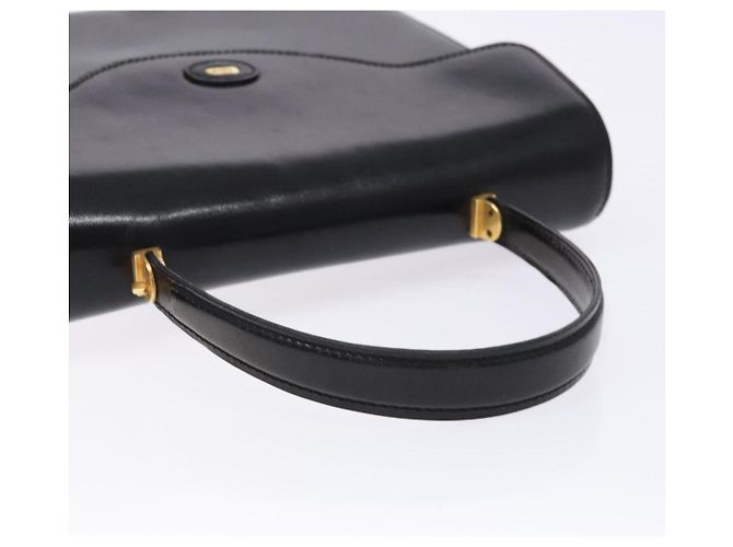 BALLY Borsa a mano in pelle nera e oro Auth gh533 Nero D'oro - vista 7
