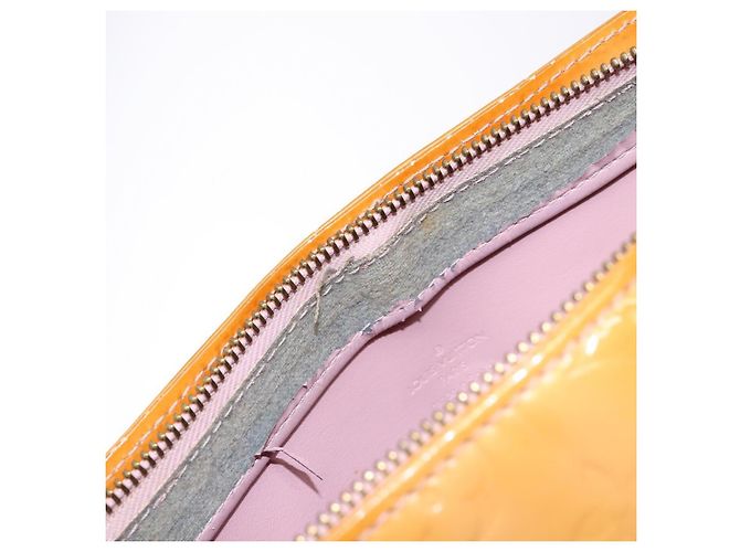 LOUIS VUITTON Borsa Houston Monogram Vernis Rosa Marshmallow M91302 Auth bs28810 - vista 10