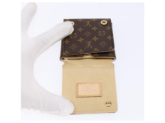LOUIS VUITTON Astuccio per Gioielli Monogram Scatola per Gioielli LV Auth 130752V Monogramma - vista 13