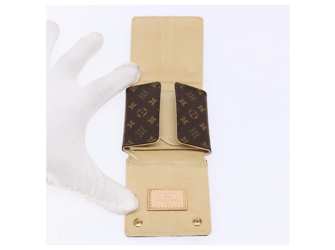 LOUIS VUITTON Astuccio per Gioielli Monogram Scatola per Gioielli LV Auth 130752V Monogramma - vista 14