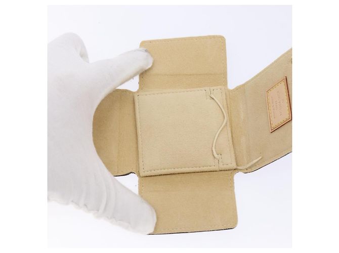 LOUIS VUITTON Astuccio per Gioielli Monogram Scatola per Gioielli LV Auth 130752V Monogramma - vista 15