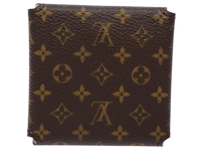 LOUIS VUITTON Astuccio per Gioielli Monogram Scatola per Gioielli LV Auth 130752V Monogramma - vista 3