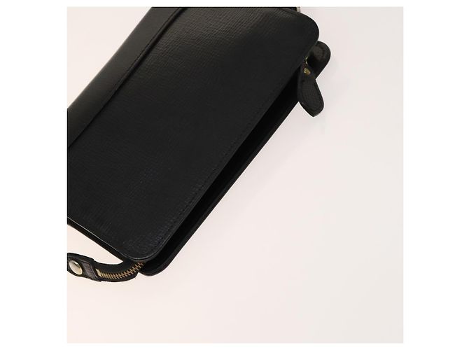 Borsa Clutch BURBERRY in Tela e Pelle 4 pezzi Beige Marrone Nero Auth bs29014 - vista 14