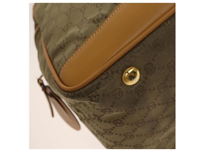 Gucci Borsa Boston GG Canvas 2way Oro Beige Auth ep10259 D'oro - vista 16