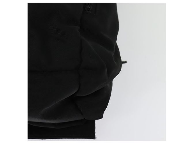 Borsa a Spalla GUCCI in Nylon Nera 019 0340 Auth 134971 Nero - vista 13