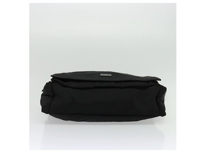Borsa a Spalla GUCCI in Nylon Nera 019 0340 Auth 134971 Nero - vista 9