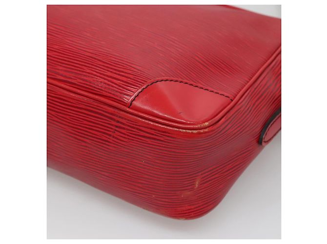 LOUIS VUITTON Sac à épaule Epi Trocadero 27 Rouge M52317 LV Auth gh568 - vue 16