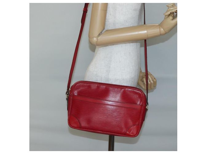 LOUIS VUITTON Sac à épaule Epi Trocadero 27 Rouge M52317 LV Auth gh568 - vue 22