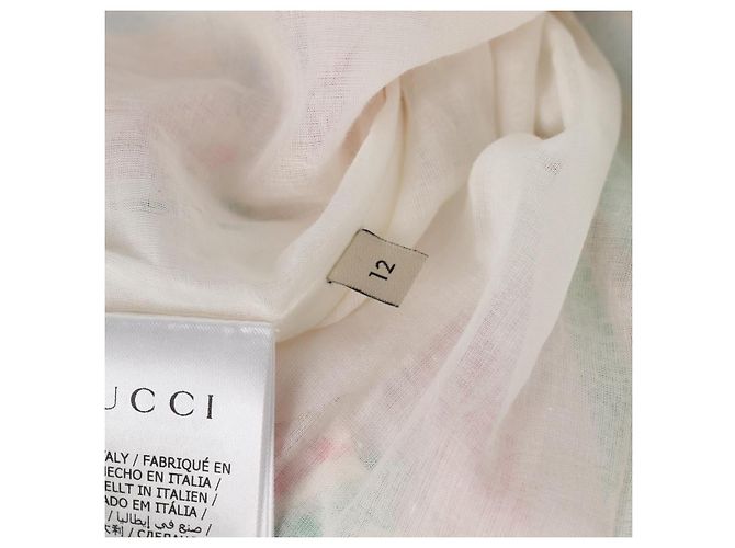 GUCCI Tuta in cotone multicolore Auth 138999 - vista 12