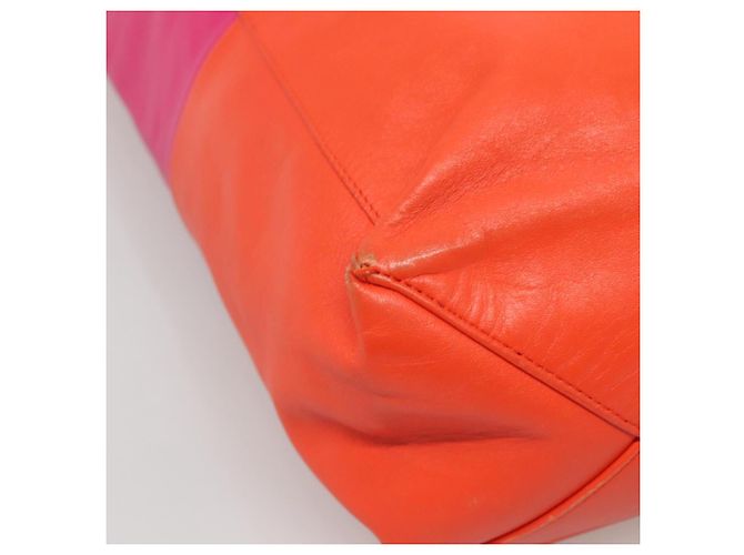 Céline Borsa Tote in Pelle Rosa Oro Auth 135200 D'oro - vista 11