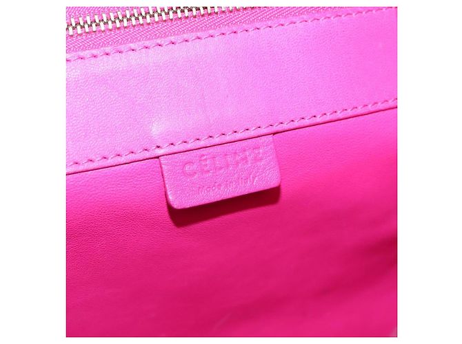 Céline Borsa Tote in Pelle Rosa Oro Auth 135200 D'oro - vista 15