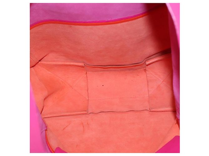 Céline Borsa Tote in Pelle Rosa Oro Auth 135200 D'oro - vista 17
