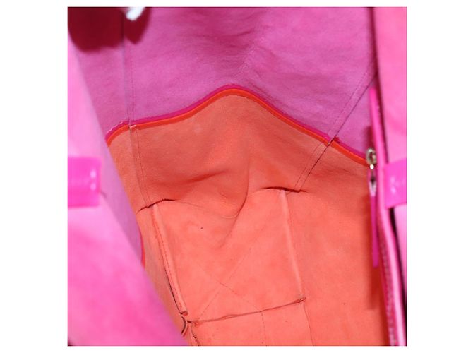 Céline Borsa Tote in Pelle Rosa Oro Auth 135200 D'oro - vista 18