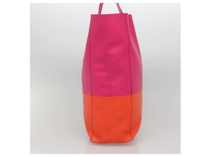 Céline Borsa Tote in Pelle Rosa Oro Auth 135200 D'oro - vista 4