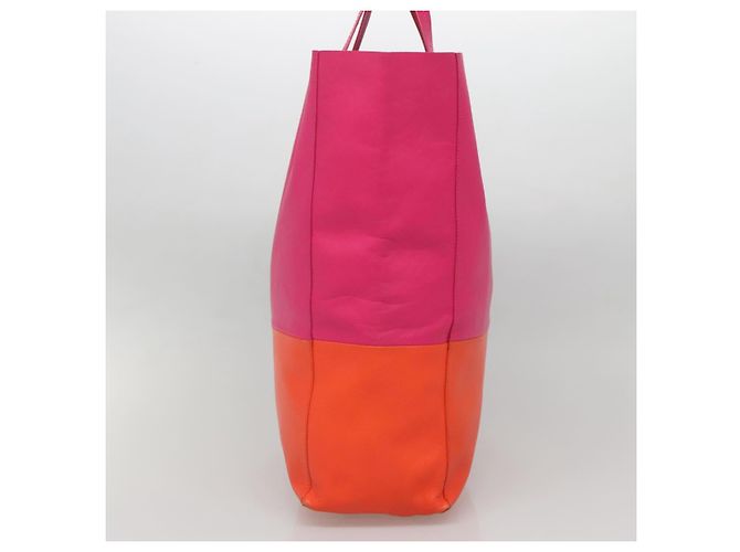 Céline Borsa Tote in Pelle Rosa Oro Auth 135200 D'oro - vista 5