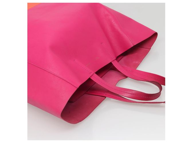 Céline Borsa Tote in Pelle Rosa Oro Auth 135200 D'oro - vista 6
