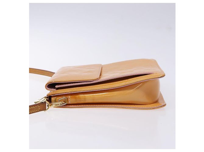 LOUIS VUITTON Vernis Motto Accessory Pouch Marshmallow Pink M91312 Auth BA5484 - view 4
