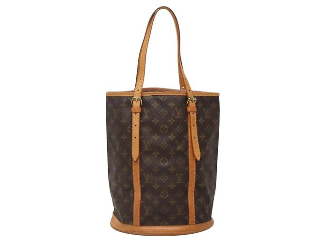 LOUIS VUITTON Borsa a Spalla Monogram Bucket GM M42236 LV Auth gh725 Monogramma - vista 2
