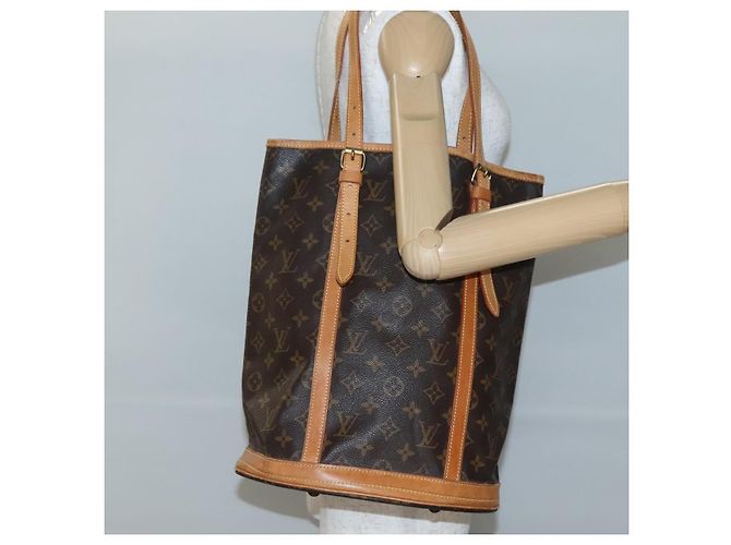 LOUIS VUITTON Borsa a Spalla Monogram Bucket GM M42236 LV Auth gh725 Monogramma - vista 22